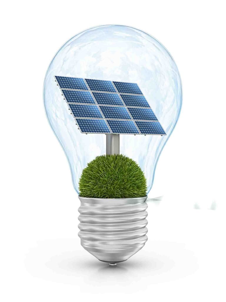 Solar panel system bulb